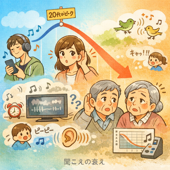 聞こえの衰え