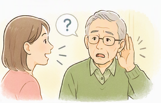 聞こえ改善が心に与える影響、聞き返しが増える