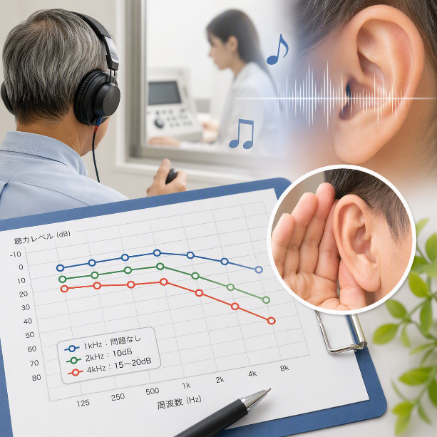 健康診断の聴力検査でわかったこと｜高い音から聞こえにくくなる原因とは？