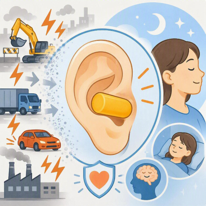 騒音で疲れるって本当？ 〜耳栓の効果を引き出す正しい使い方〜