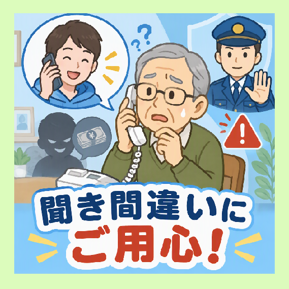聞こえにくさが招く思わぬ危険　電話詐欺から身を守るためにできること